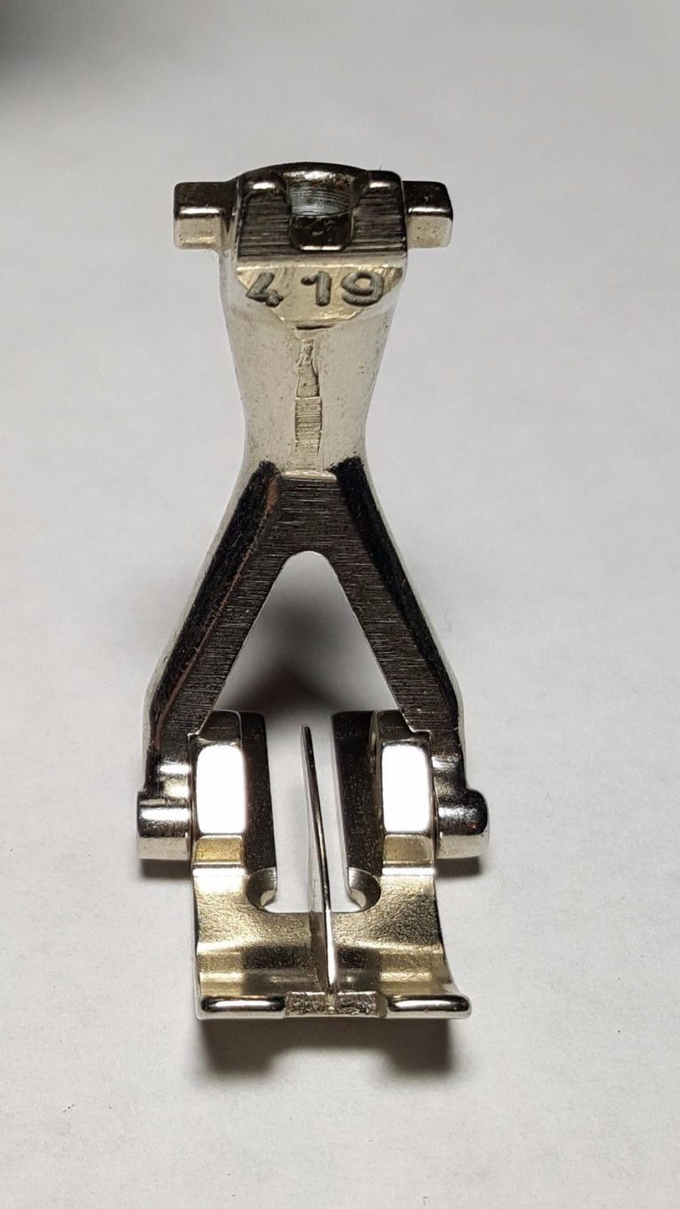 Genuine Bernina Sewing Machine Foot # 419 Tailor Tacking Presser Foot