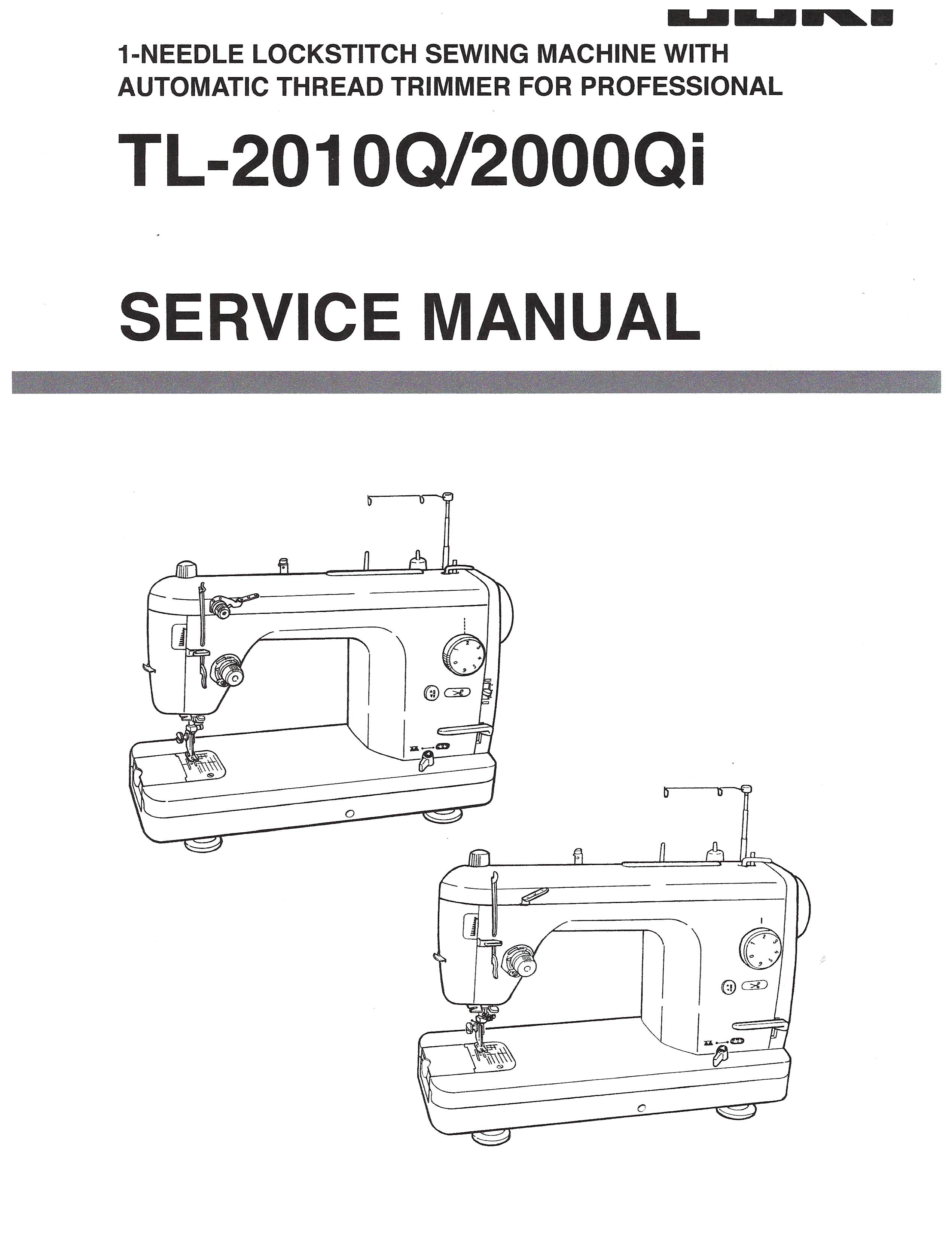 Juki Sewing Machine Parts Diagram