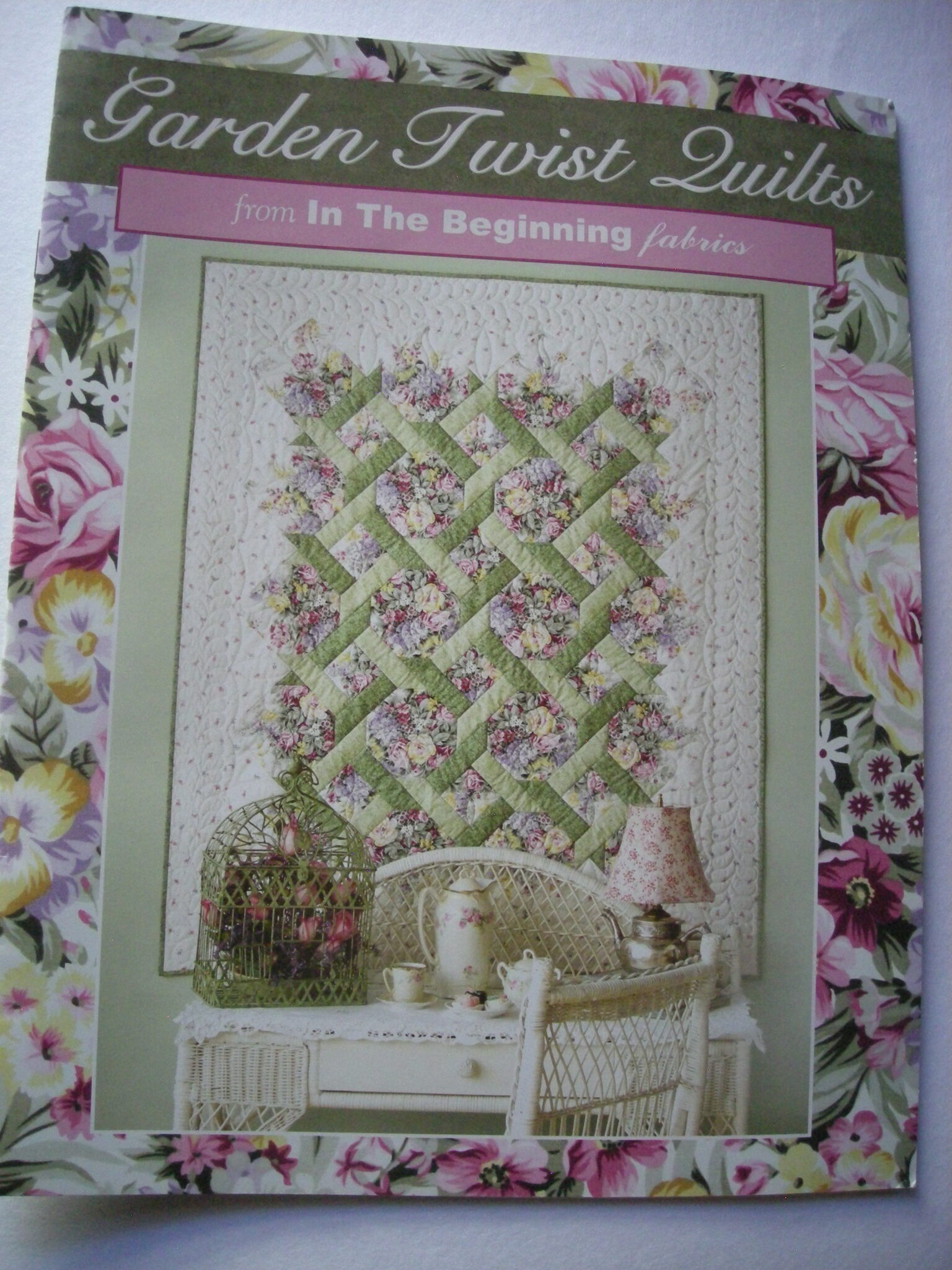 Garden Twist Quilts From In The Beginning Pattern The Silk Pincushion