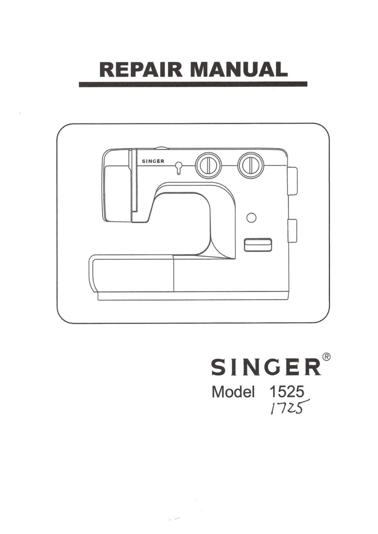 Singer 2662 Sewing Machine Manual