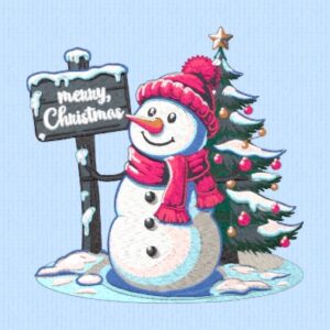 Merry Christmas Snowman