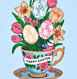 EASTER CUP OF TEA