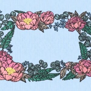Beautiful Rose Frame